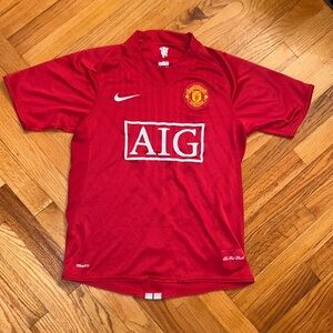 Manchester United Nike Officially Licensed Vintage Jersey Men’s Size Small